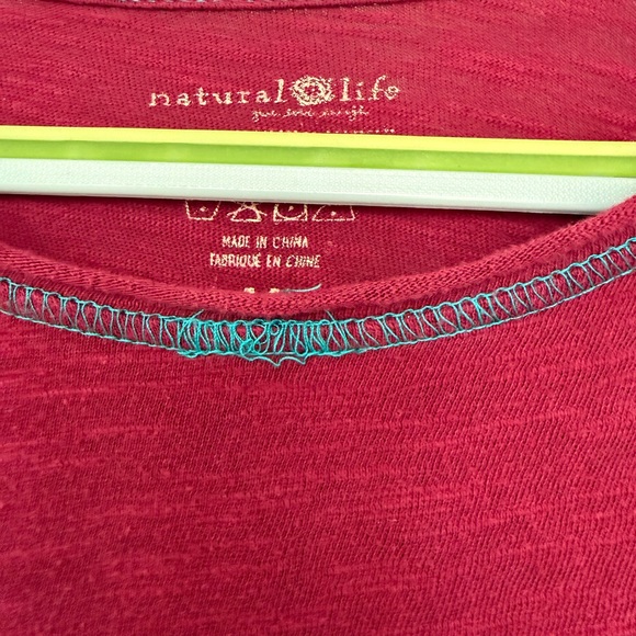NATURAL LIFE! TWO (Magenta and Teal) Long Sleeve Tees - Picture 9 of 11